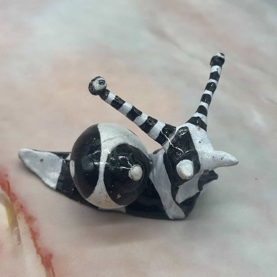 Ceramic Snails | Clay & Paint | Various Styles