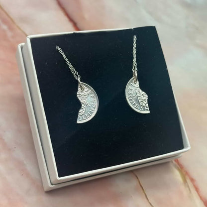 Vintage Coin Necklaces | Soulmate Pair