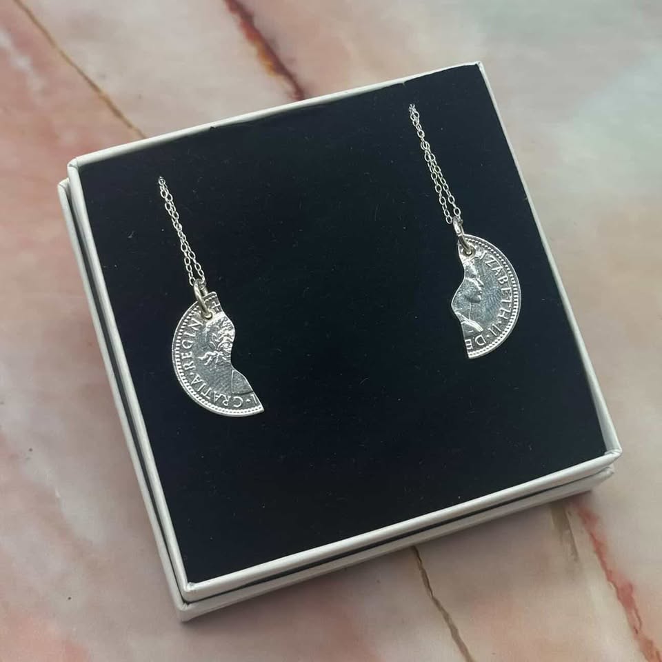 Vintage Coin Necklaces | Soulmate Pair