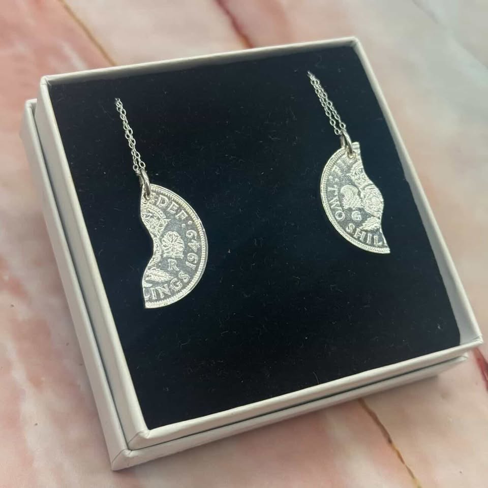 Vintage Coin Necklaces | Soulmate Pair