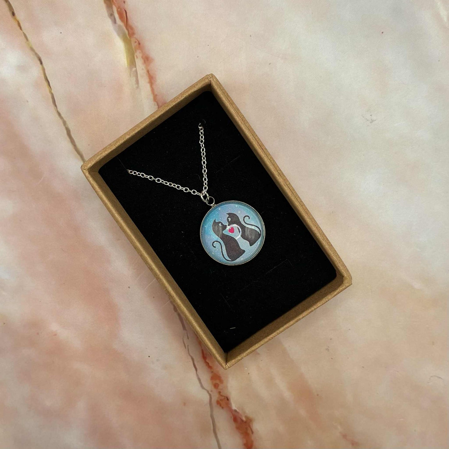 Pendant Necklaces | Glass Cabochon | Various Designs