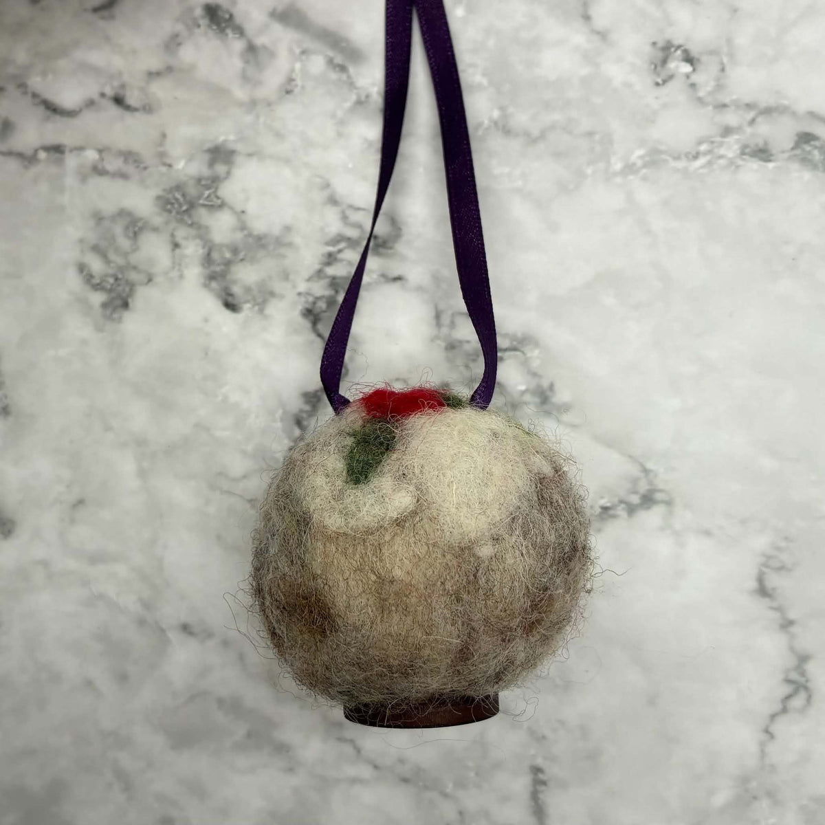 Handmade Christmas Hanging Decorations | Needle Felted
