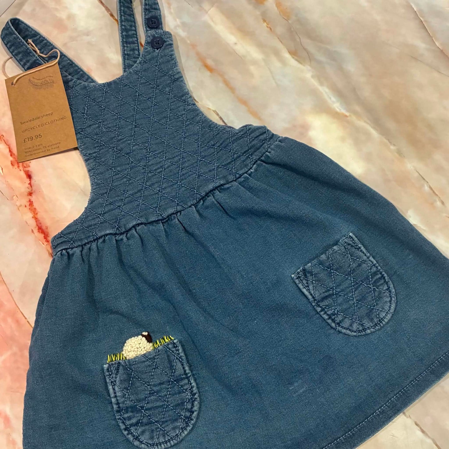 Upcycled Denim Dresses | Various Sizes | Hand Embroidery