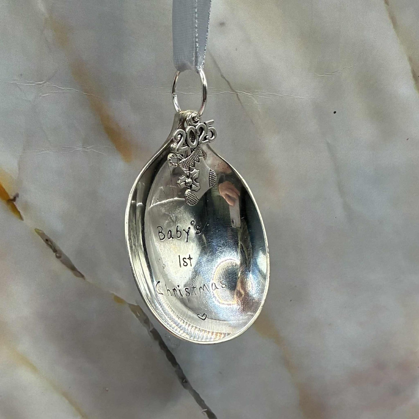 Baby's 1st Christmas Vintage Spoon Baubles | Various Designs