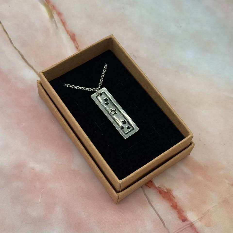 Pendant Necklaces | Hand-Stamped Aluminium | Various Designs