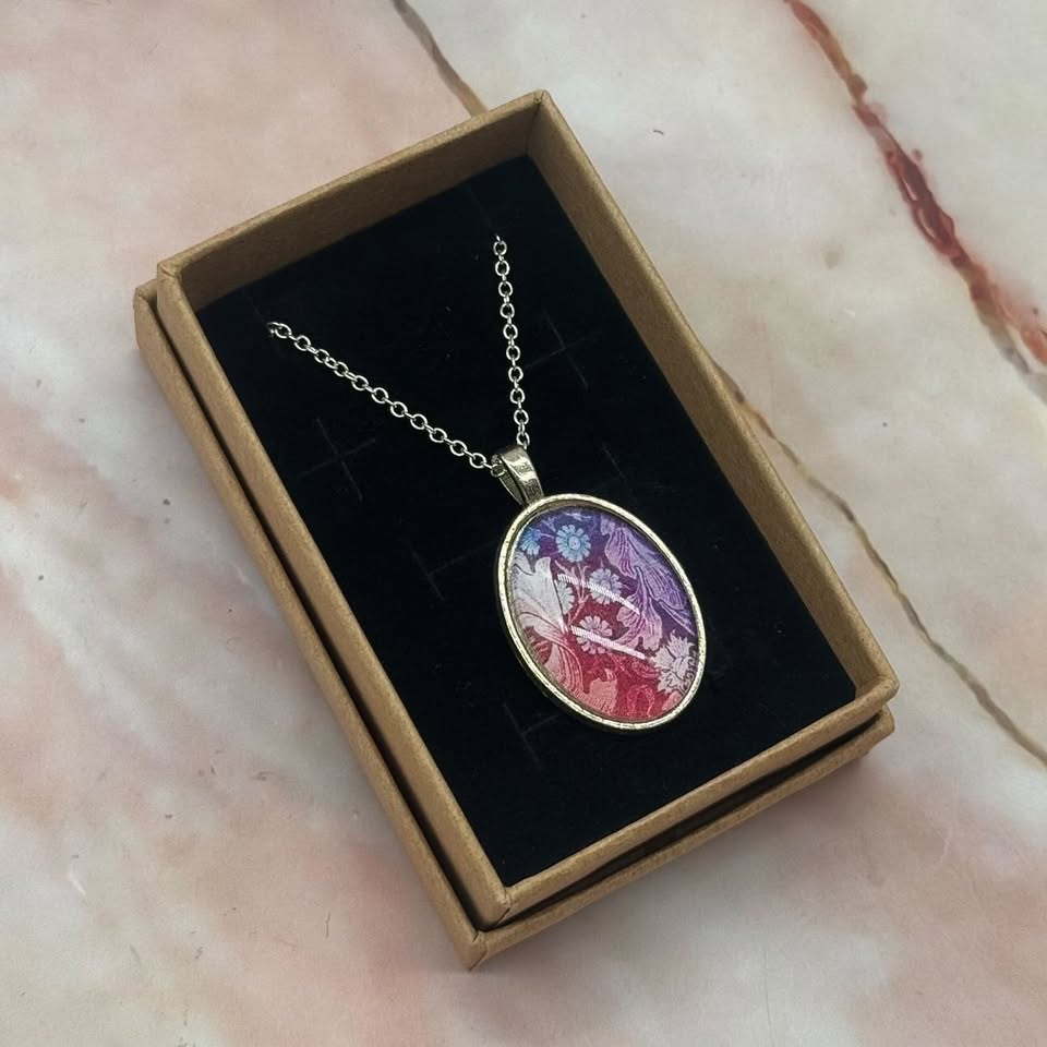Pendant Necklaces | Glass Cabochon | Various Designs