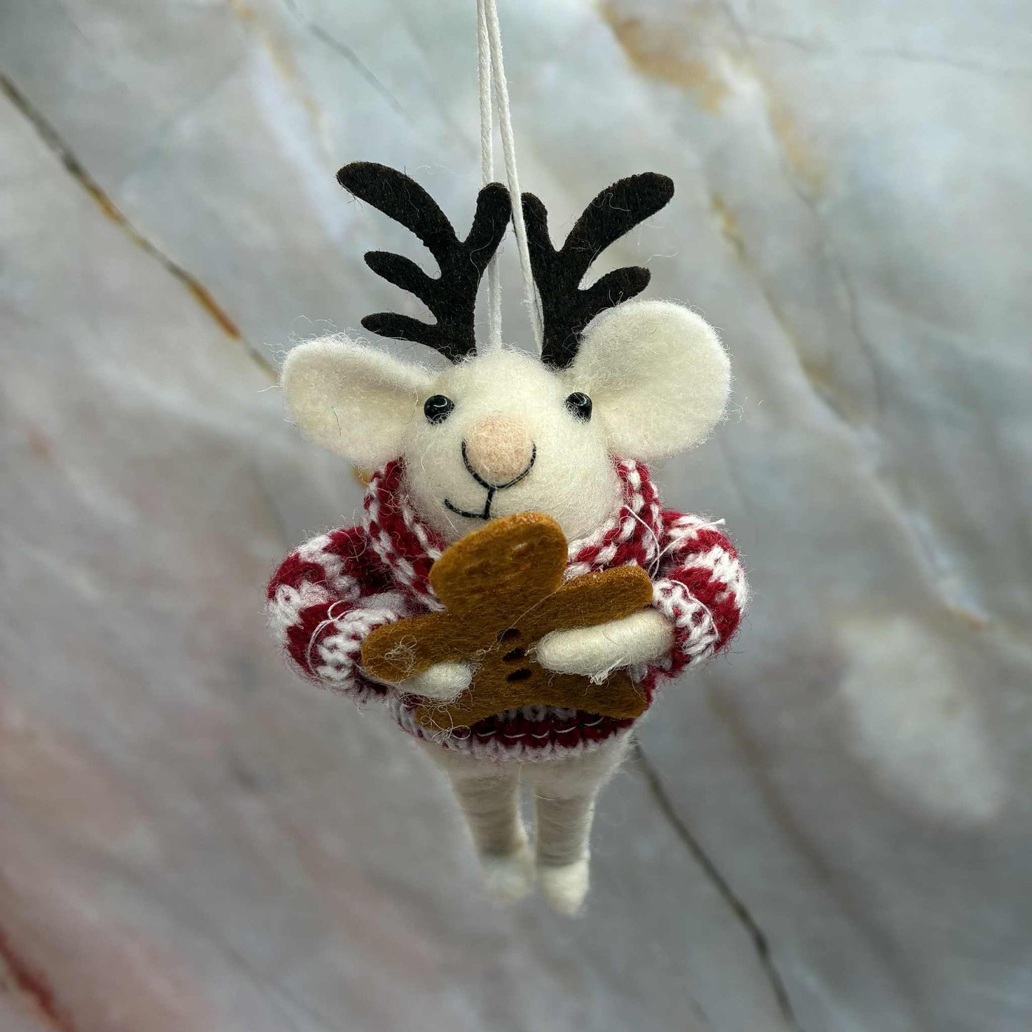 Felted Christmas Tree Decorations | Various Designs