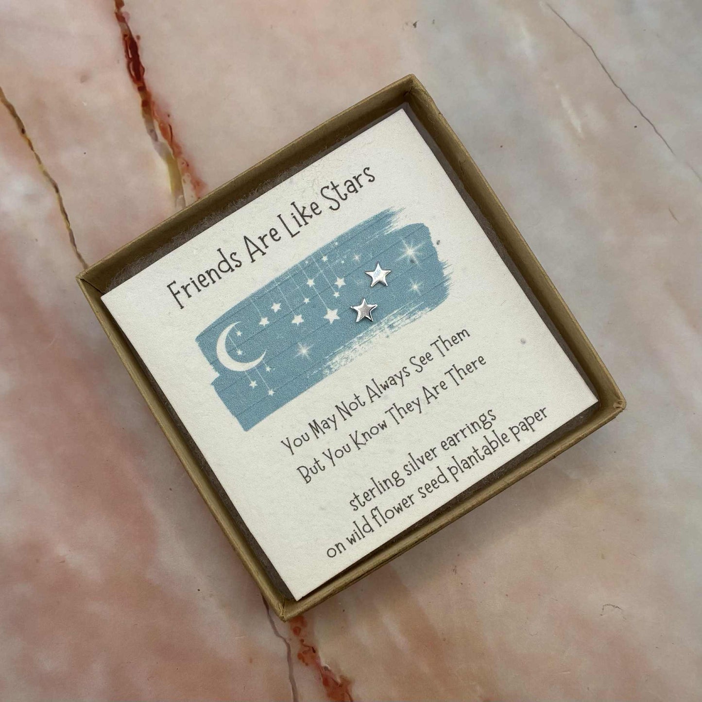 Sterling Silver Earrings | Thoughtful Sentiments | Various Designs