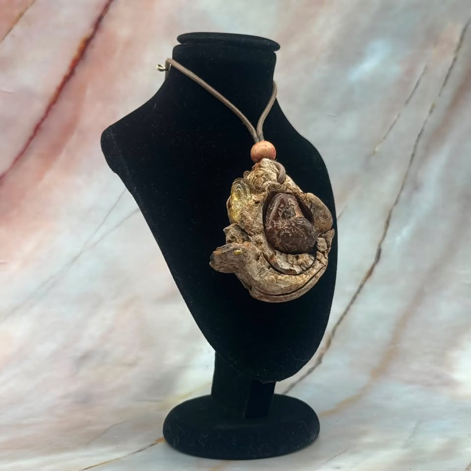 Handmade Wooden Statement Necklaces | Cord Chains | Various Designs