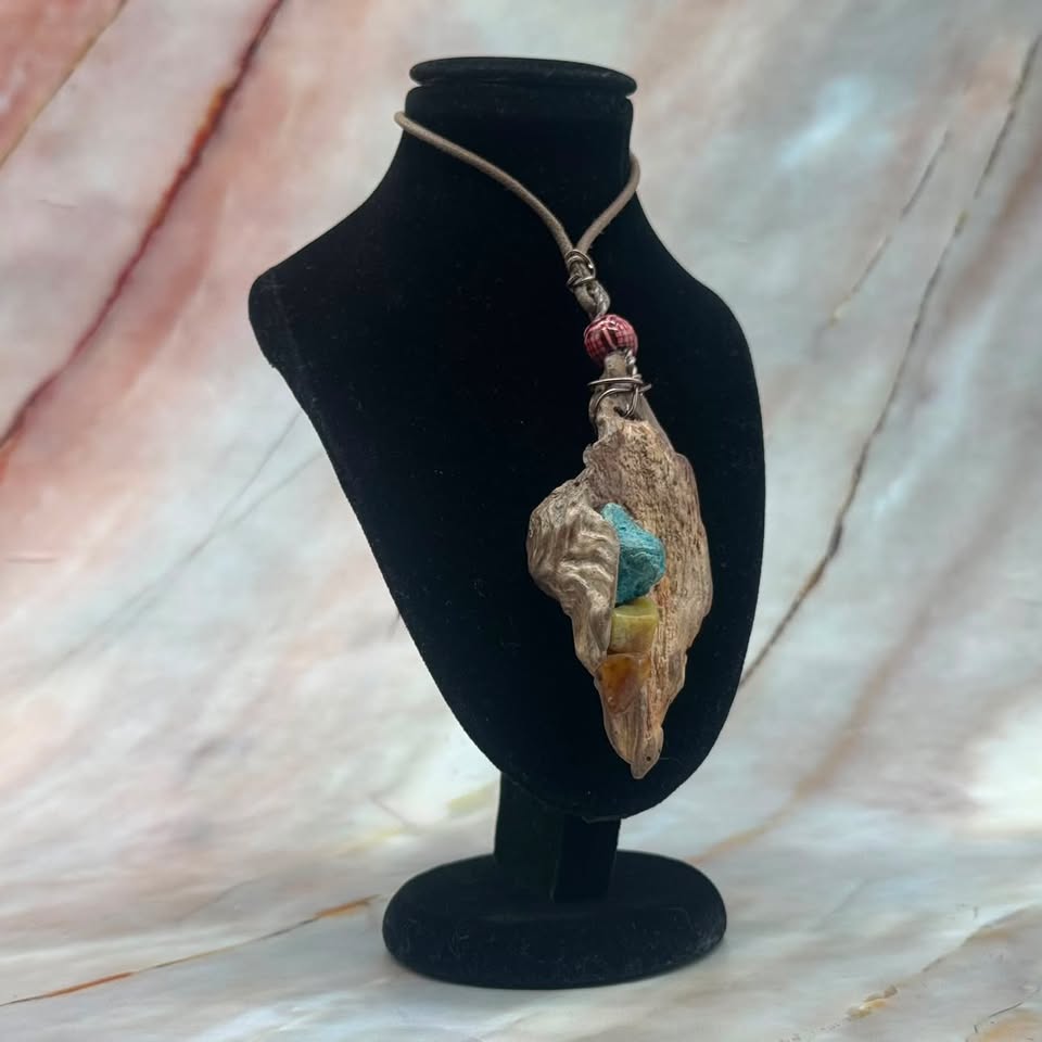 Handmade Wooden Statement Necklaces | Cord Chains | Various Designs