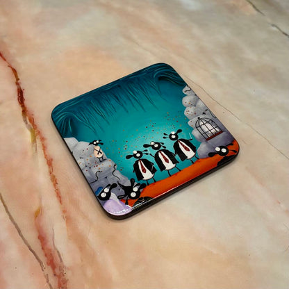 Sheep Art Coasters | Various Designs
