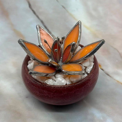 Lotus Flowers | Stained Glass | Various Colours