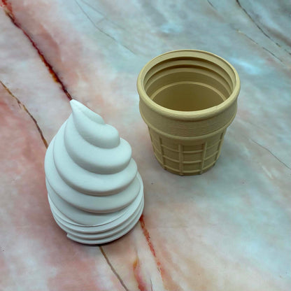 Ice Cream Cone Trinket Pots | 3D Printed