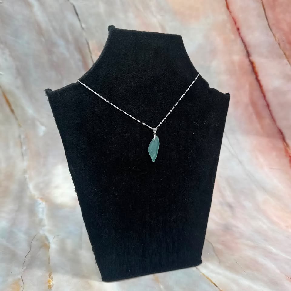 Seaglass Necklaces | Silver