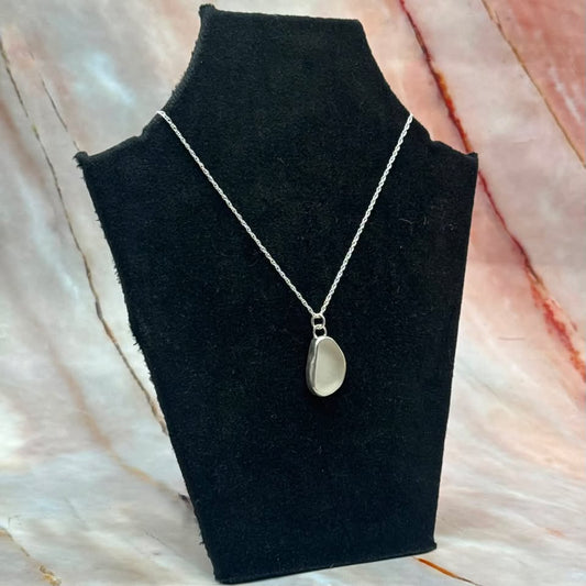 Seaglass Necklaces | Silver