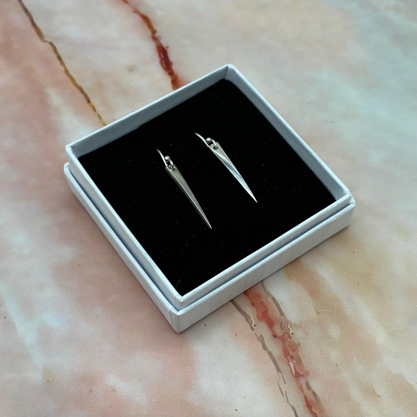 Vintage Fork and Spoon Earrings with Sterling Silver Hooks | Silver & Silver Plated
