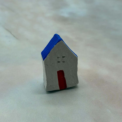 Tiny Hand Painted Ceramic Houses — Miniature Home Decoration | Various Styles
