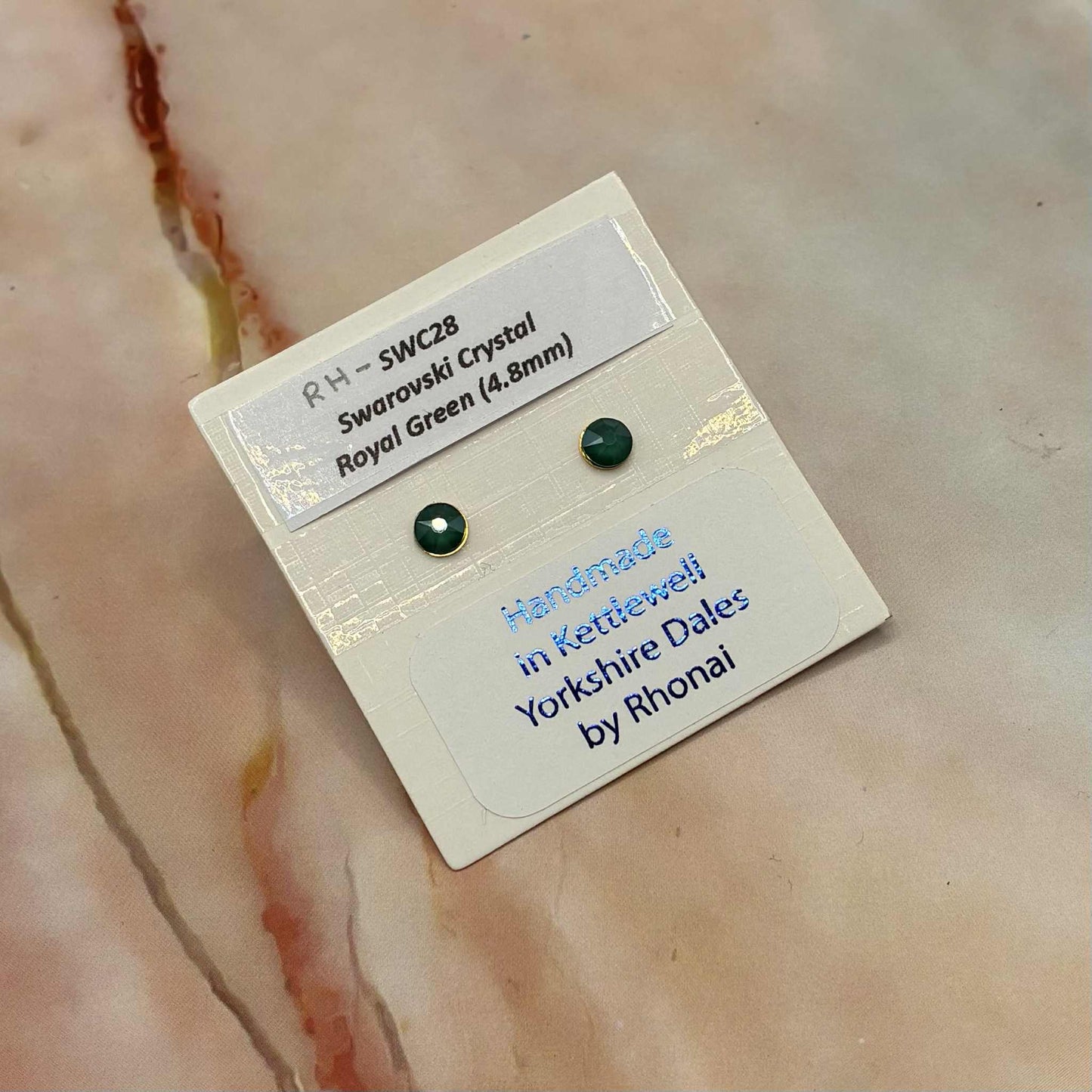 Swarovski Crystal Earrings | 4.8mm