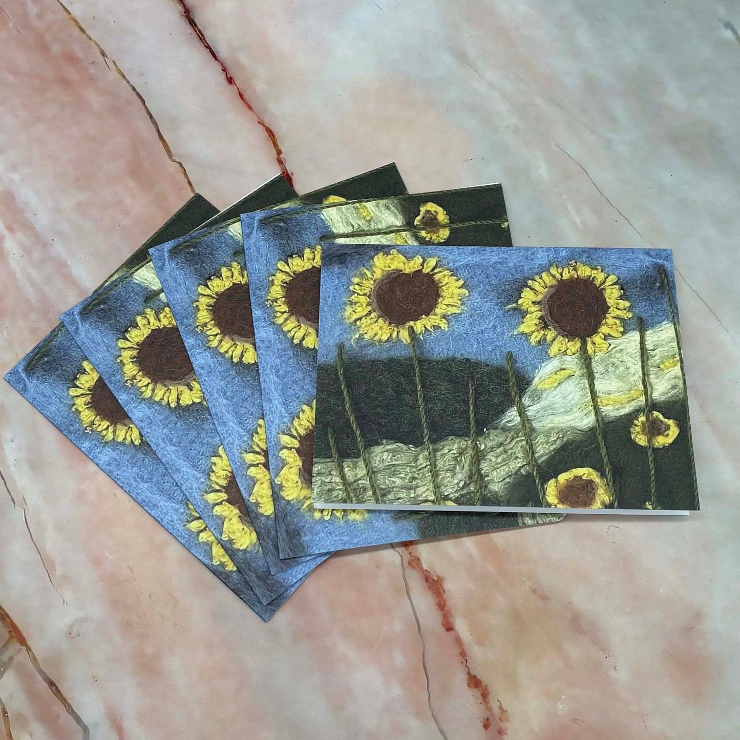 Multipack of Cards | Needle Felted Prints | Various Designs