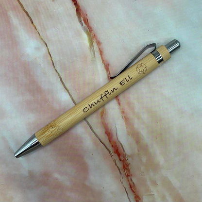 Yorkshire Saying Pens | Bamboo | Refillable