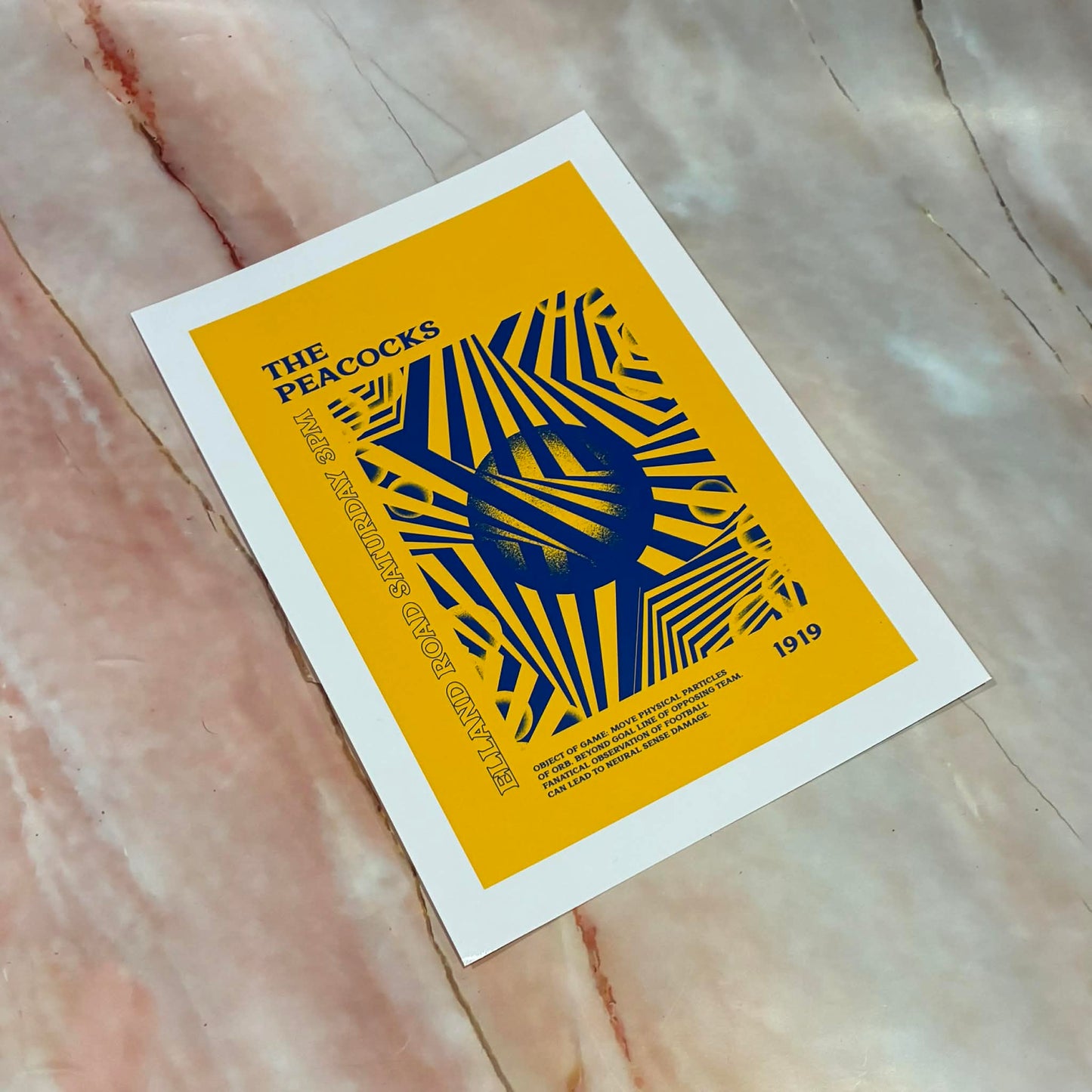 Retro Football Team Prints | A4 | Various Designs