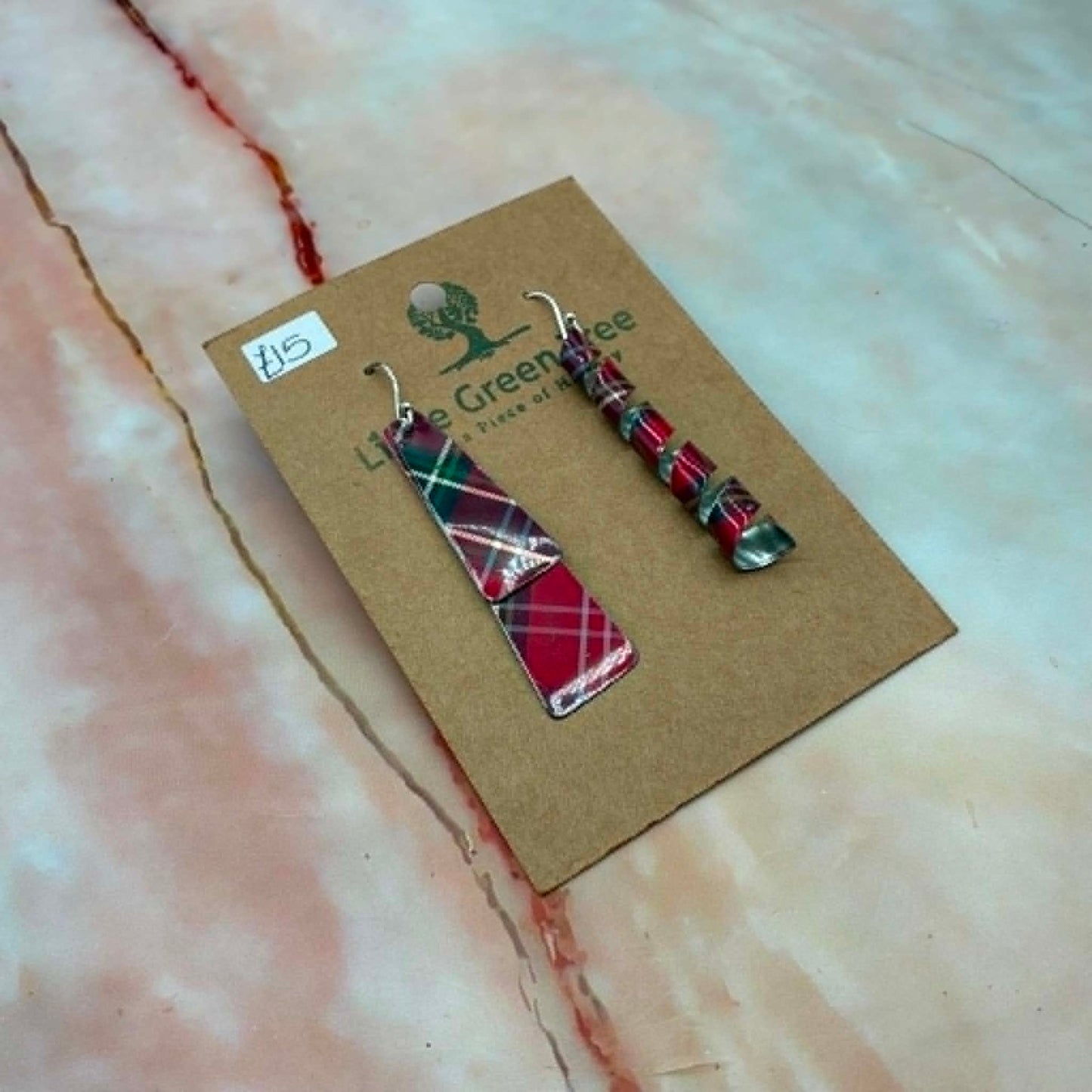 Up Cycled Vintage Tin Jewellery | Earrings & Necklaces | Various Designs
