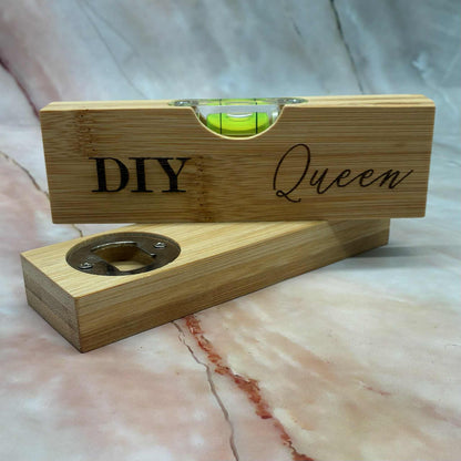 Spirit Level & Bottle Openers | Laser Etched | Choose Your Favourite!
