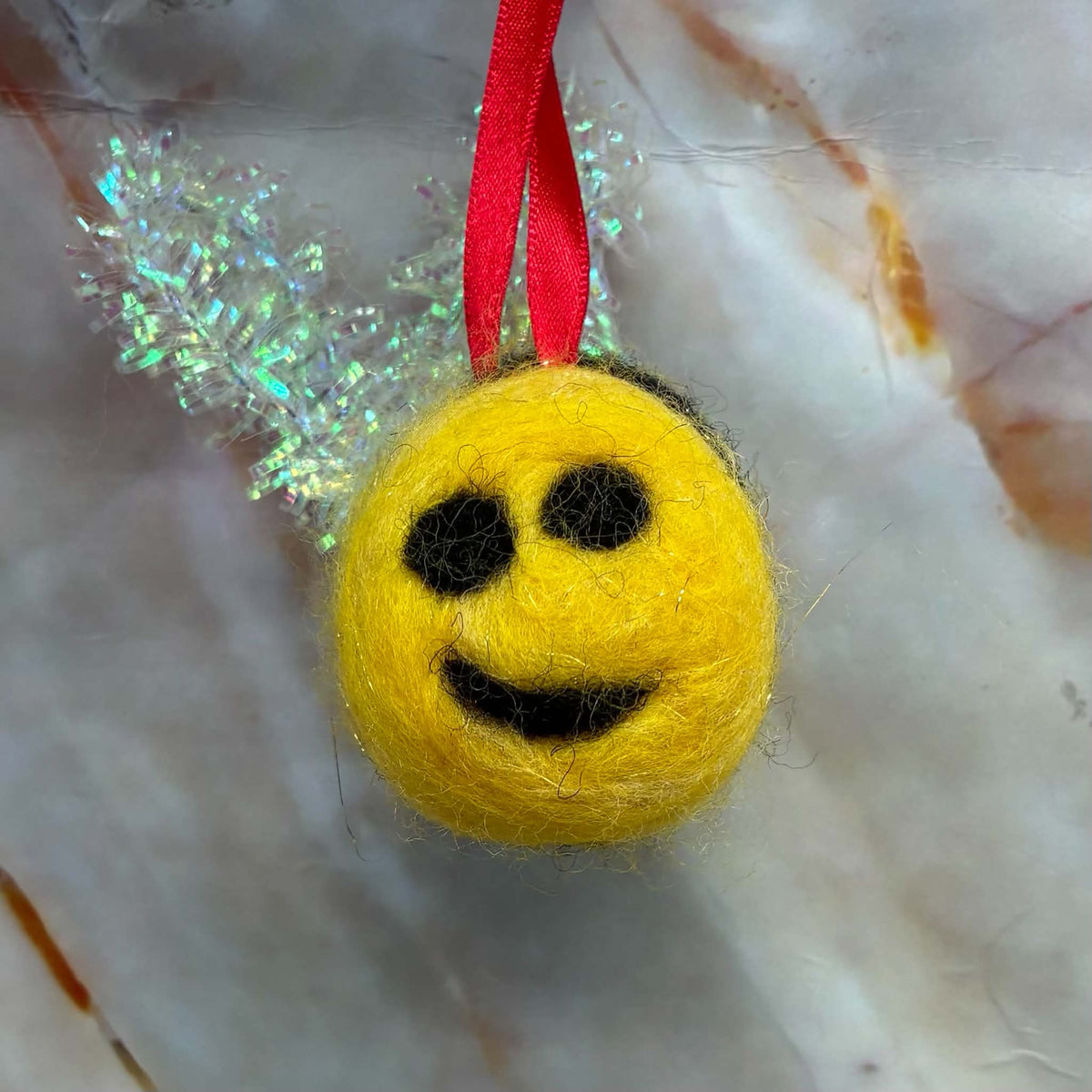 Handmade Hanging Decorations | Needle Felted Animals & Toadstools
