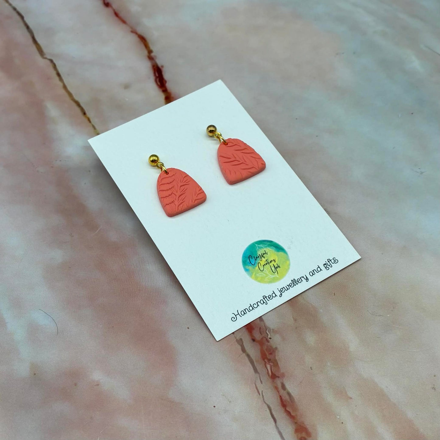 Handcrafted Drop Earrings | Hypoallergenic | Choose Your Colour!