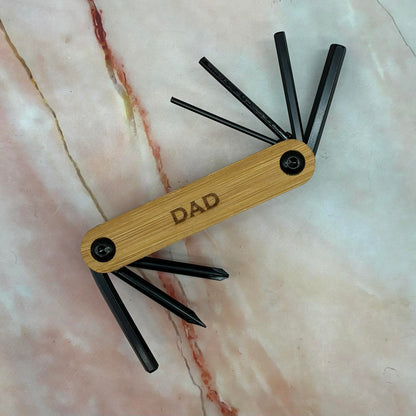 Bike Multi Tool | Laser Etched | 4 Designs
