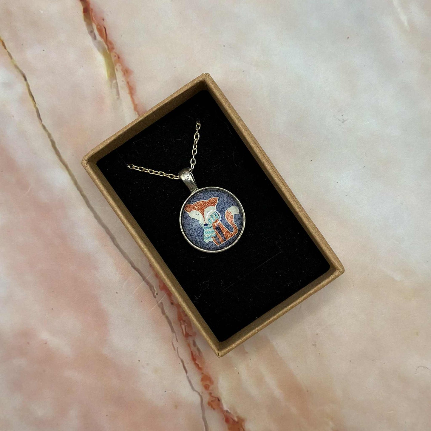 Pendant Necklaces | Glass Cabochon | Various Designs