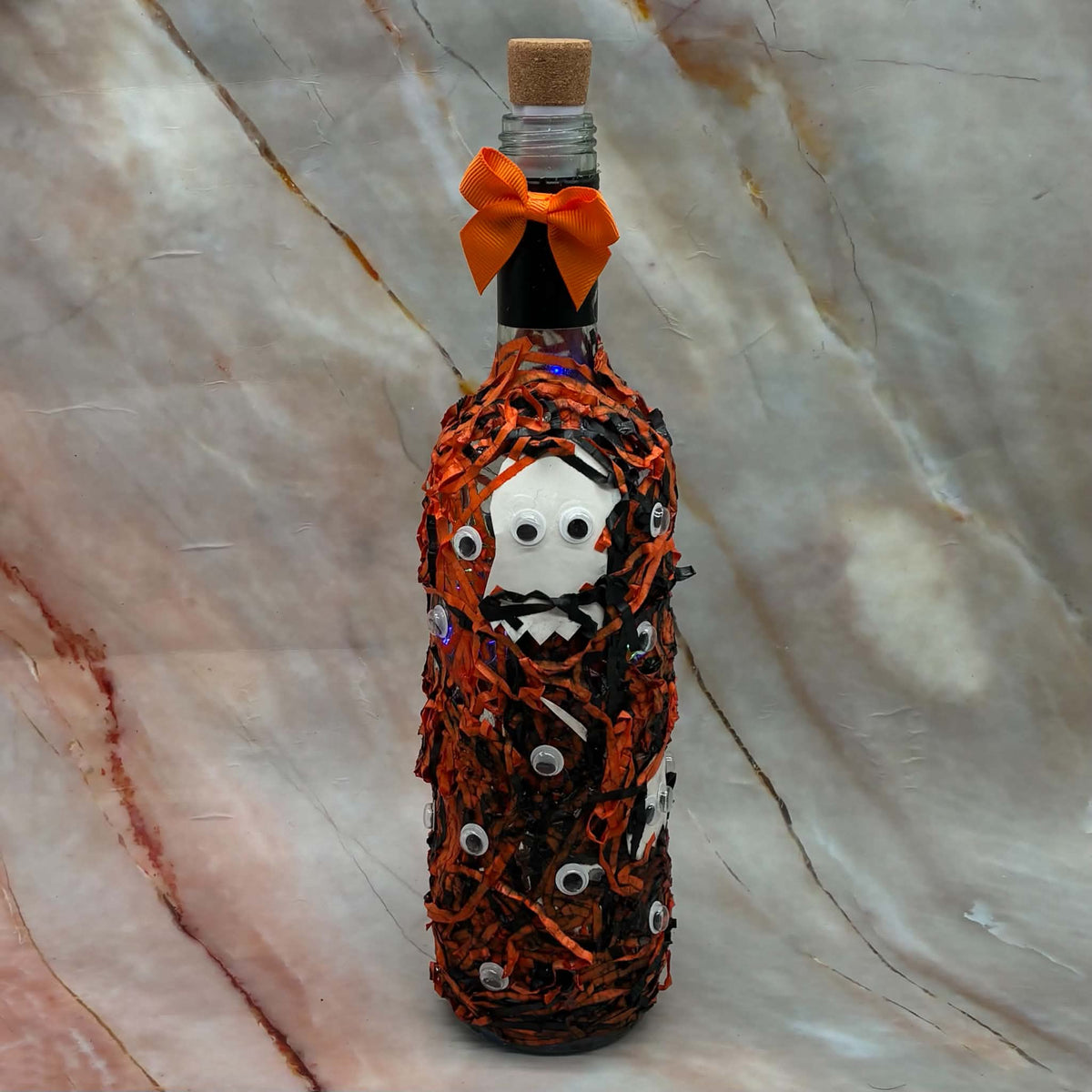 The Halloween Collection | Light Up Bottles | Decoupage | Rechargeable | Various Designs