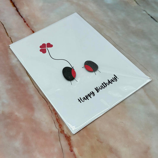 Pebble Art Cards | Birthday