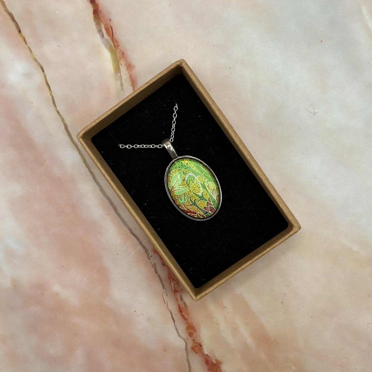 Pendant Necklaces | Glass Cabochon | Various Designs
