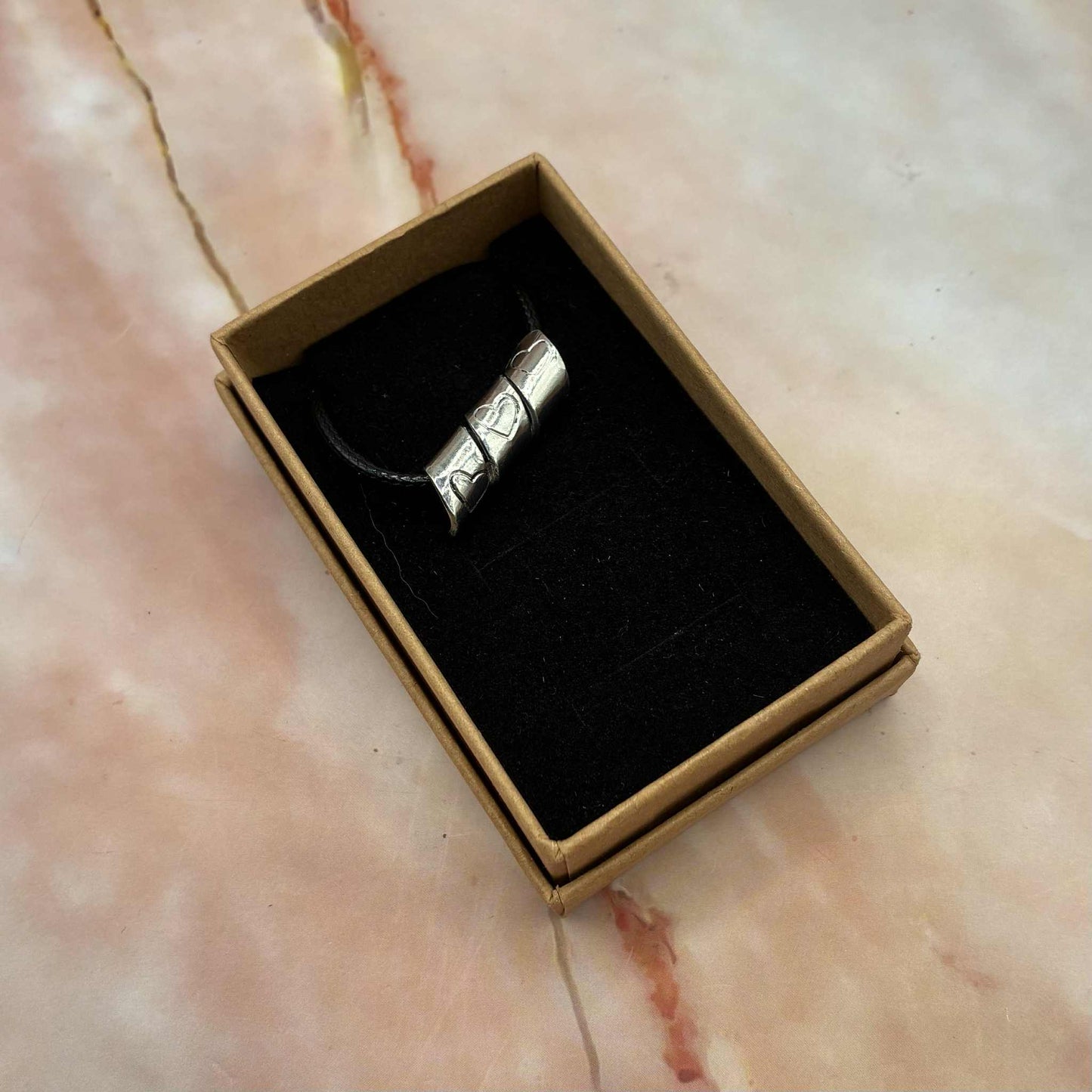 Heart Pendant Necklaces | Aluminium | 2 Designs