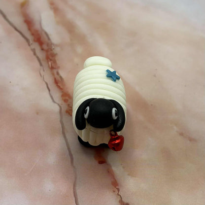 Christmas Themed Glow In The Dark Animals | Polymer Clay | Various Designs