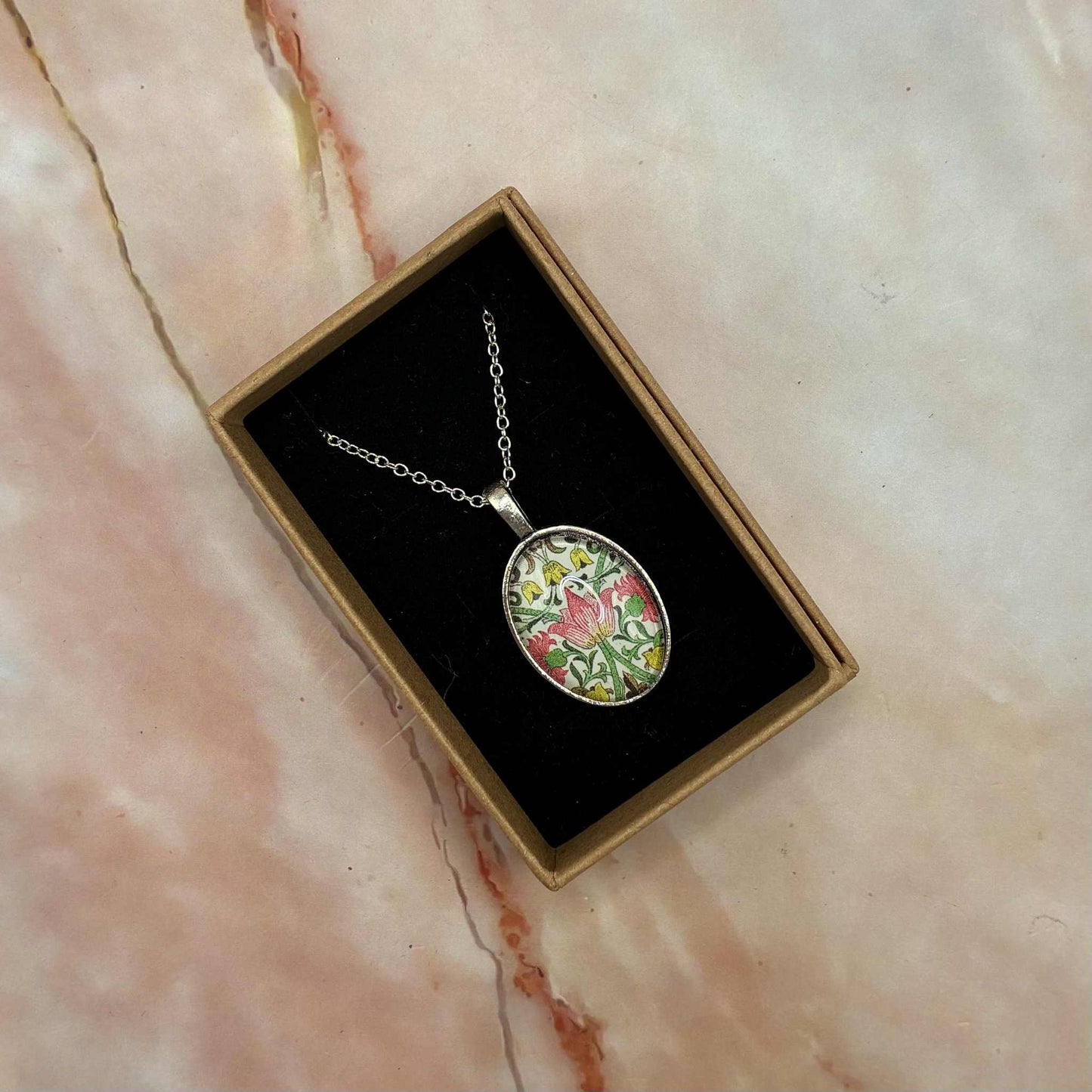 Pendant Necklaces | Glass Cabochon | Various Designs