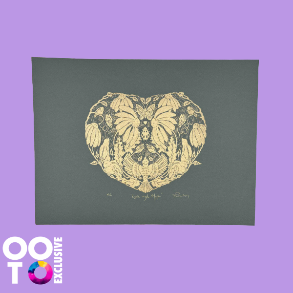 Love & Hope | Variable Edition Lino Prints | Various Styles