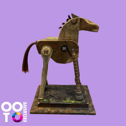 Wooden Horse | Upcycled Wood