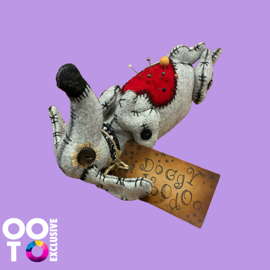 Doggy Voodoo | Hand Sewn Fabric Decoration| Various Colours