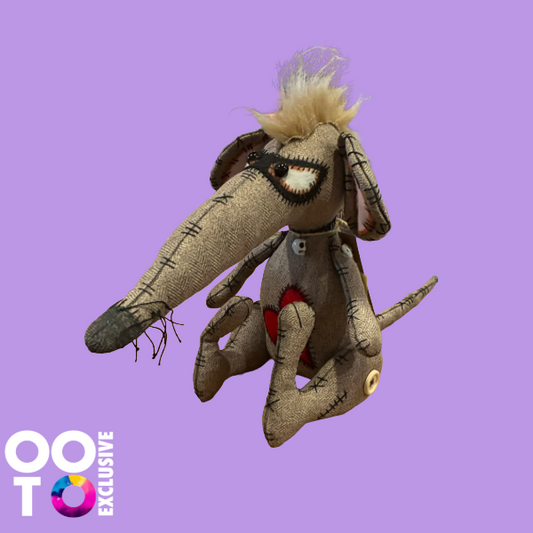 Ratty | Hand Sewn | Fabric Gothic Decoration