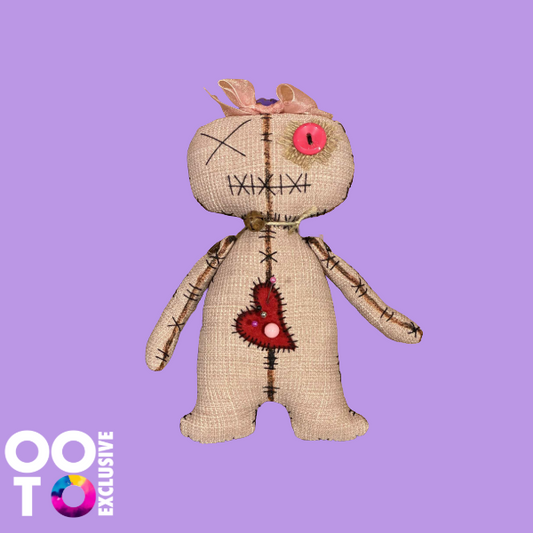 Voodoo Dolly | Hand Sewn | Fabric Gothic Decoration