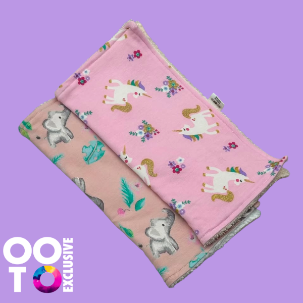 Reuseable Baby Wipes | Pack of 2 | Various Designs