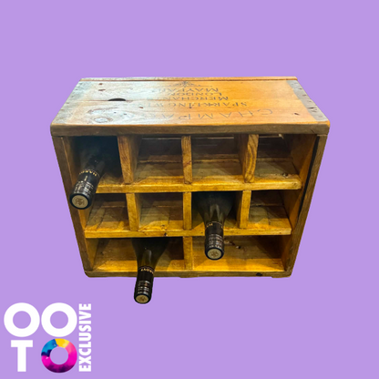 Handmade Wood Wine Rack | Tabletop