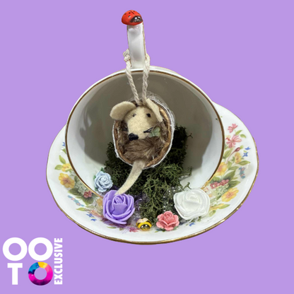 Decorative Teacup Gardens | Upcycled Teacups
