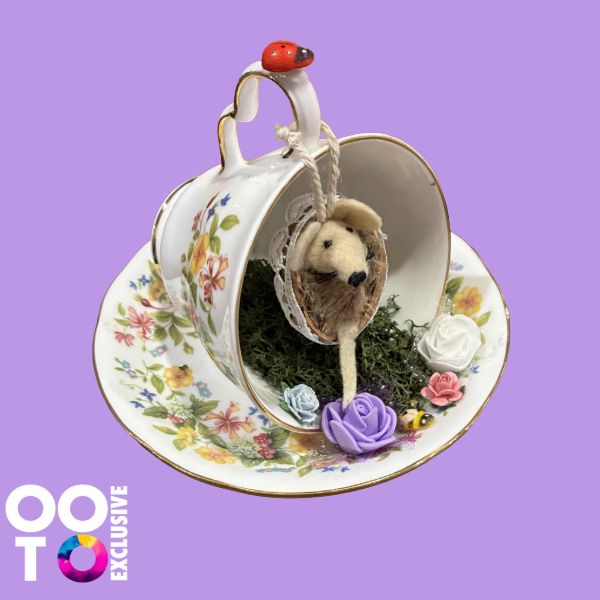 Decorative Teacup Gardens | Upcycled Teacups