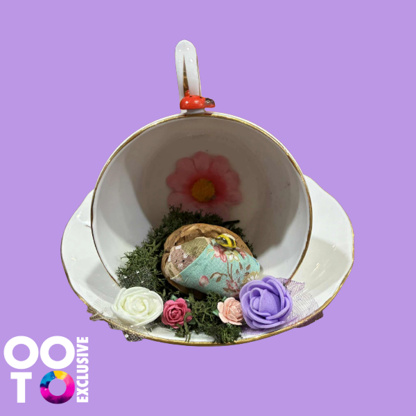 Decorative Teacup Gardens | Upcycled Teacups