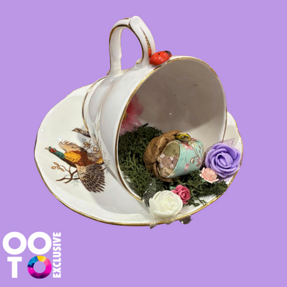 Decorative Teacup Gardens | Upcycled Teacups