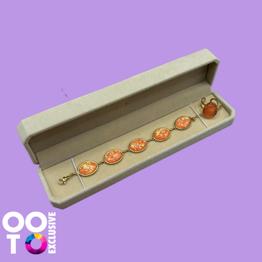 Statement Bracelet & Ring Set | Gift Boxed