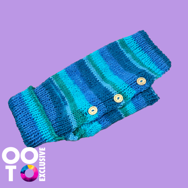 Hand Knitted Dog Coats | Small Dogs with Button Fastenings | Ideal for Chihuahuas and Yorkie Sized Dogs